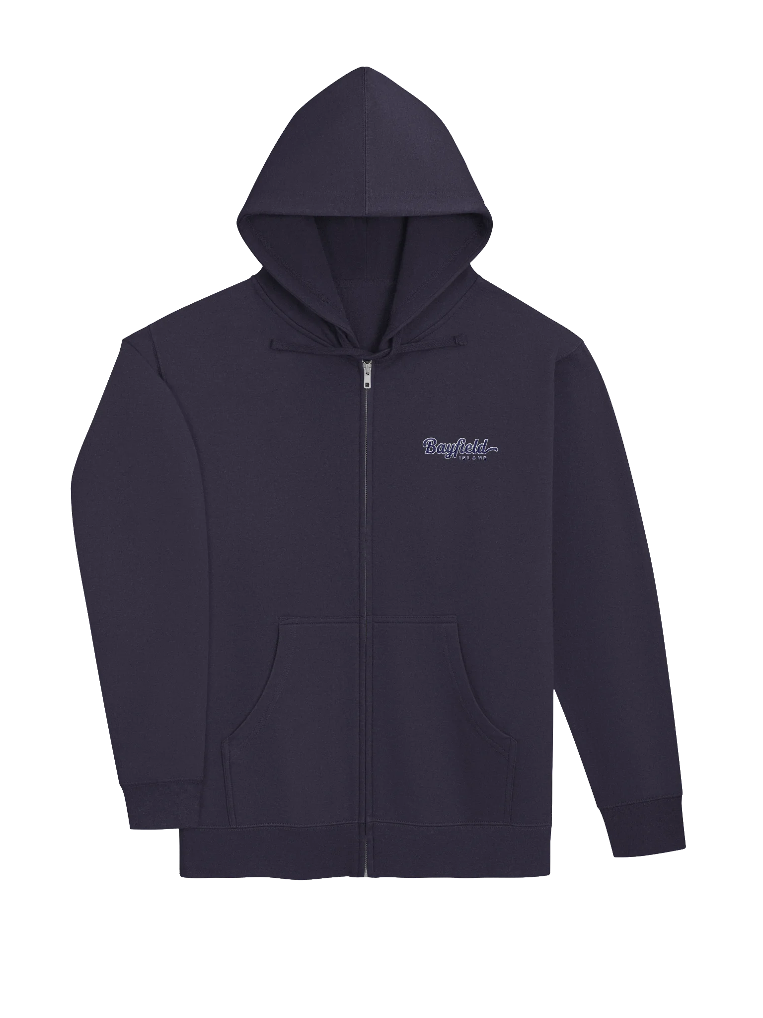 Bayfield Island Cursive Logo Zip Hoodie product image (11)