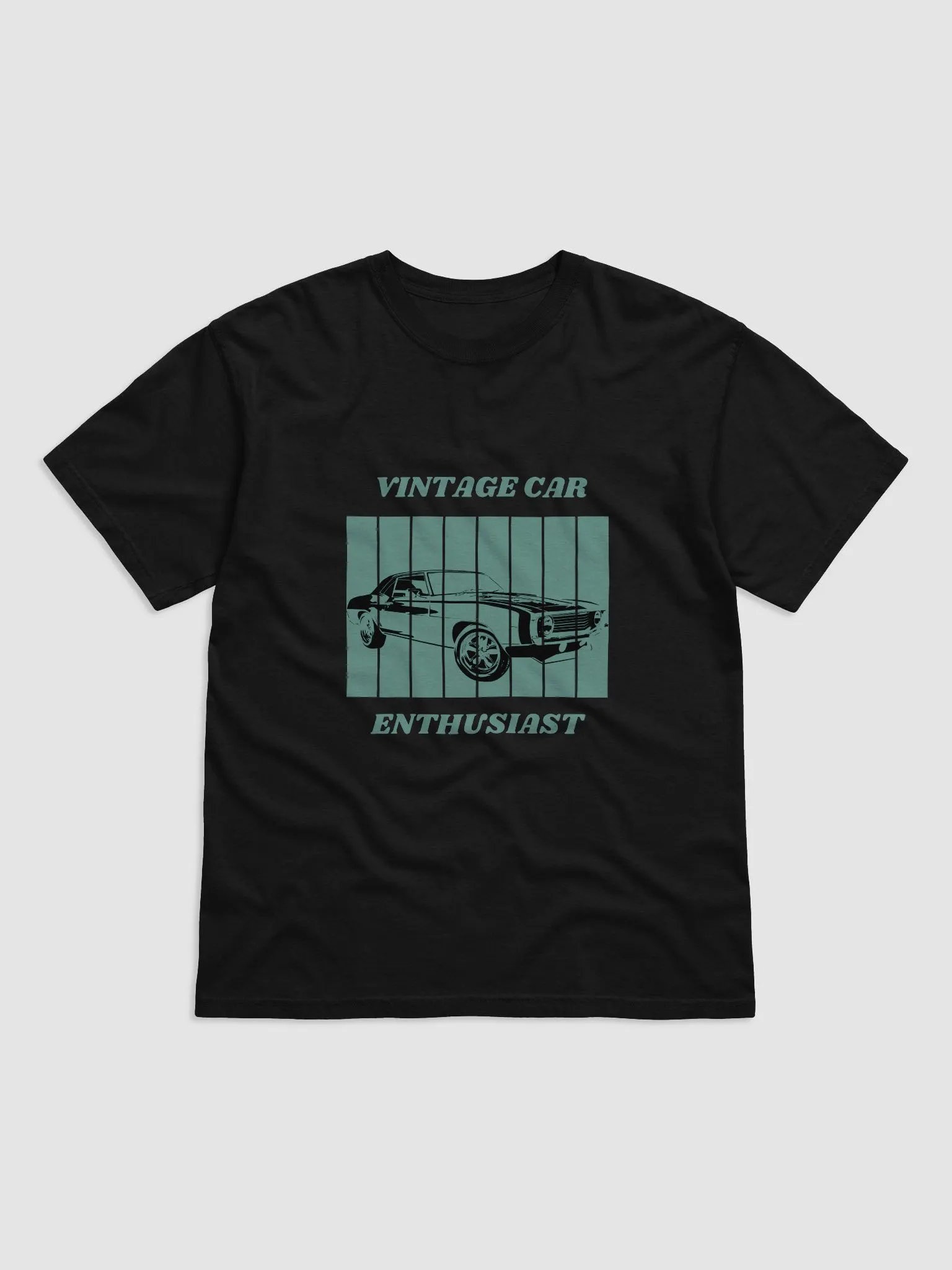 Vintage Car Enthusiast T-shirt - 100% Cotton product image (3)