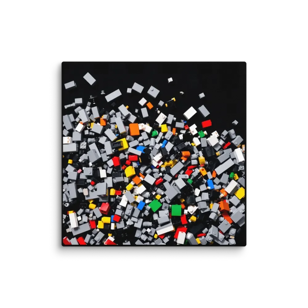 Colorful Chaos: The World of Imagination Wall Art
