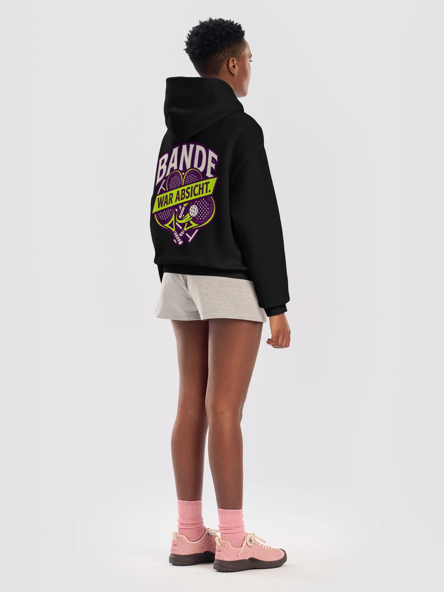 Bande war Absicht – Damen Padel Hoodie product image (8)