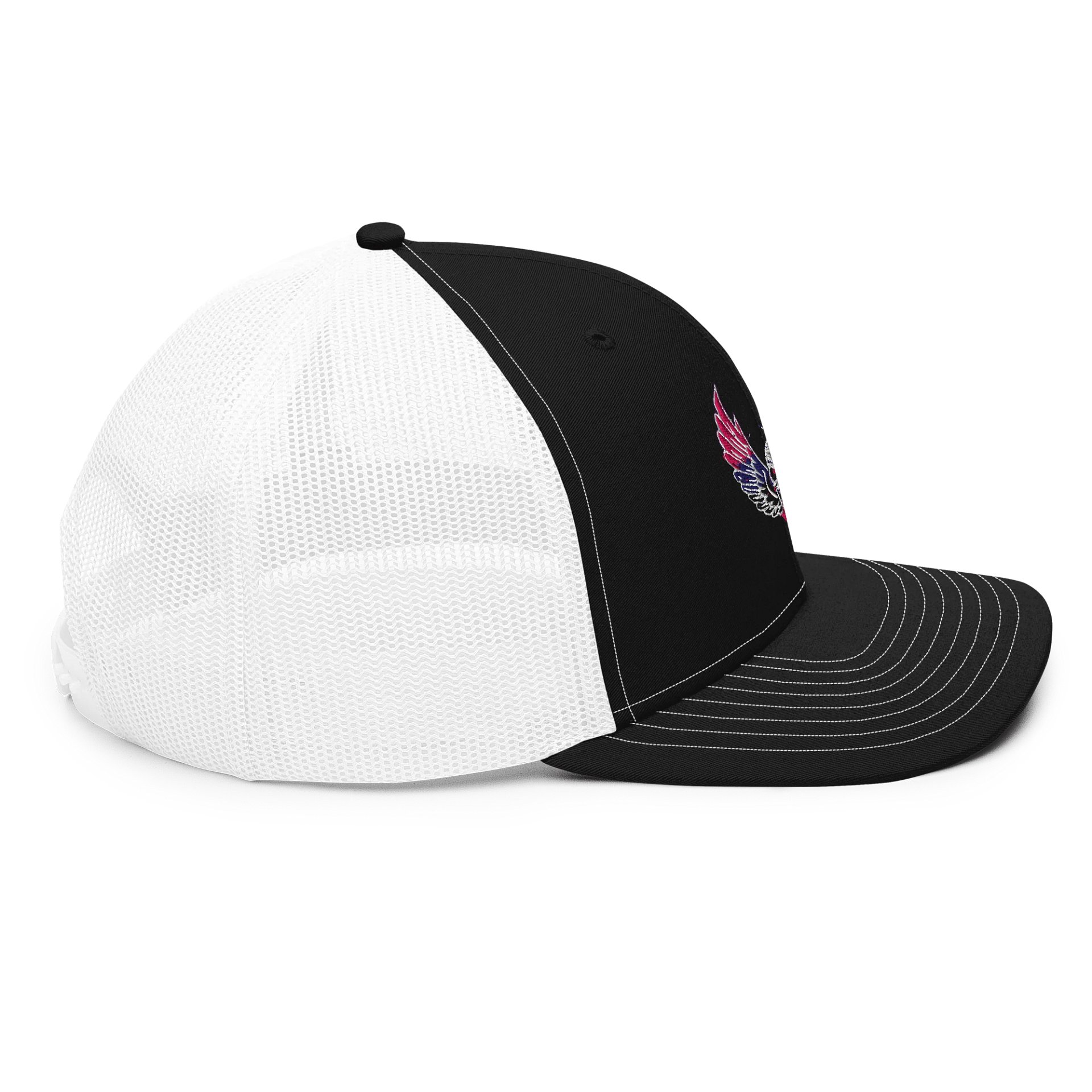 Winged Skull Trucker Hat product image (5)