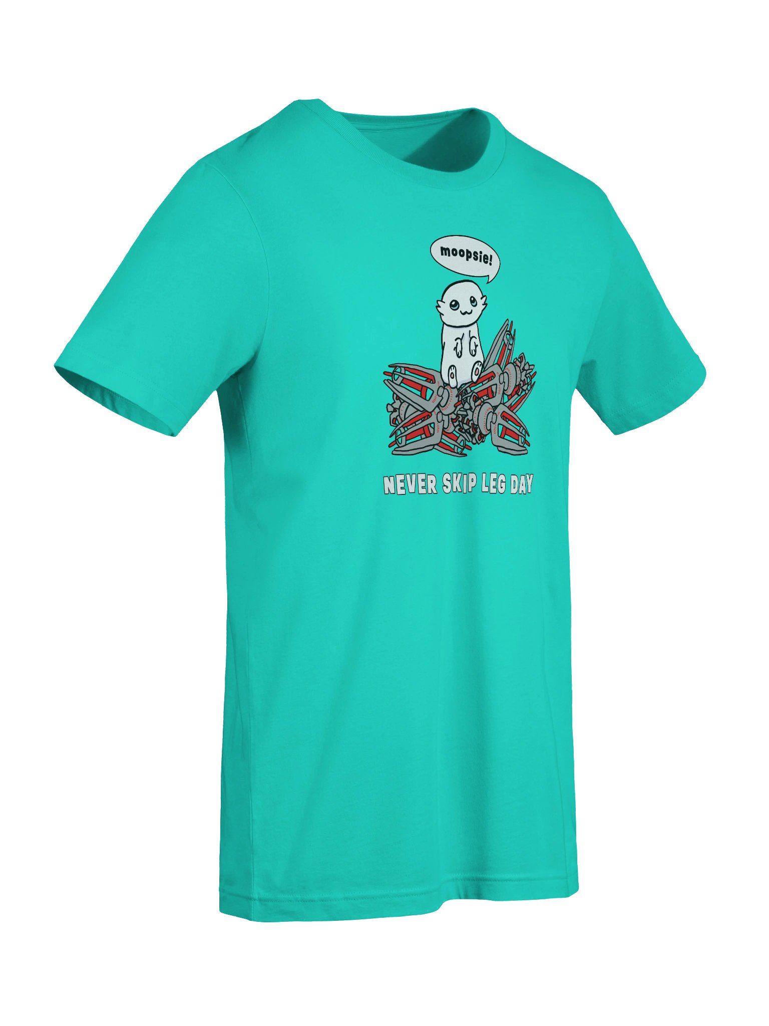 Moopsie Never Skips Leg Day - T-Shirt product image (71)