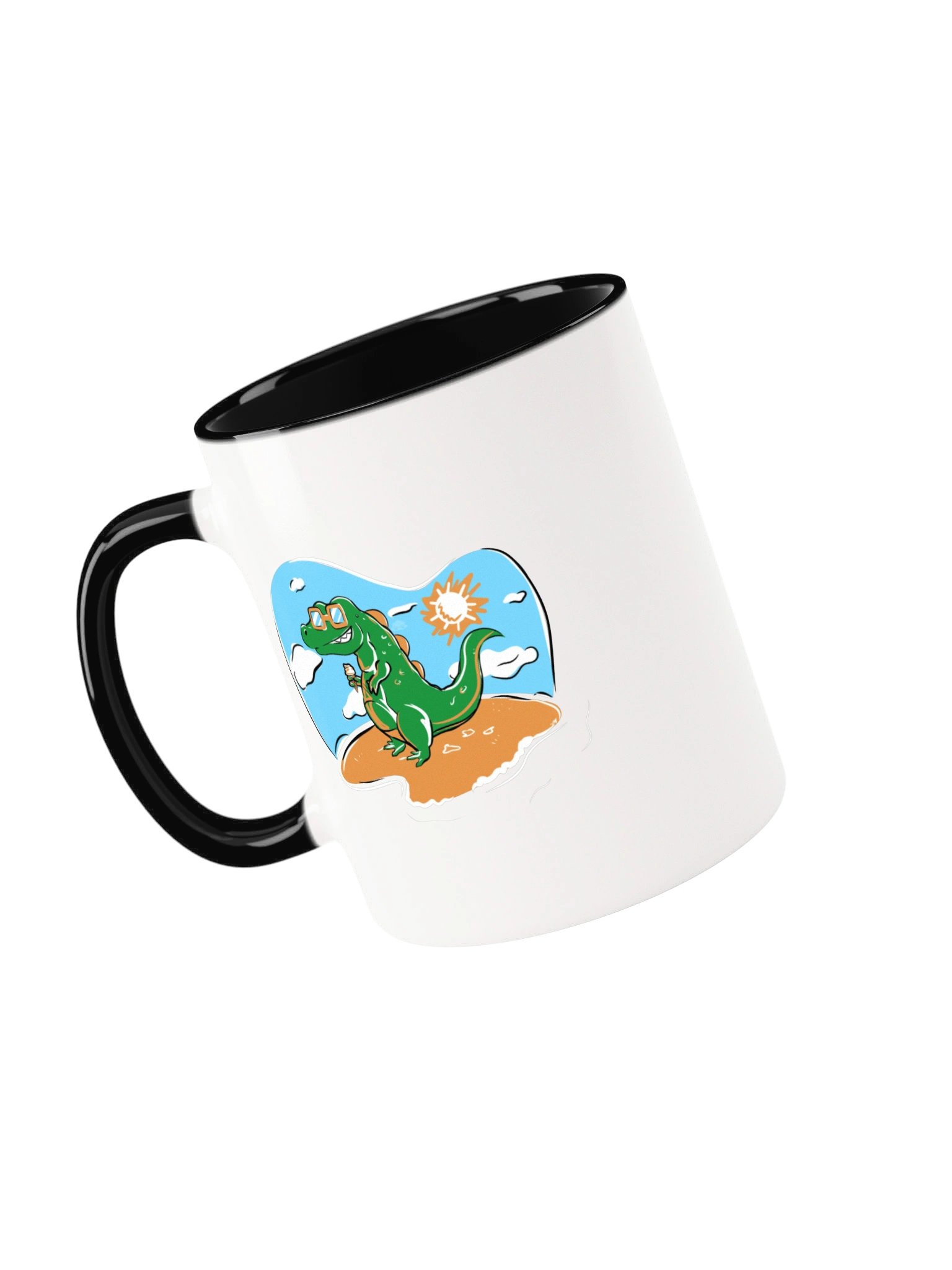 Beach Vacation Dino in Sunglasses Mug product image (1)