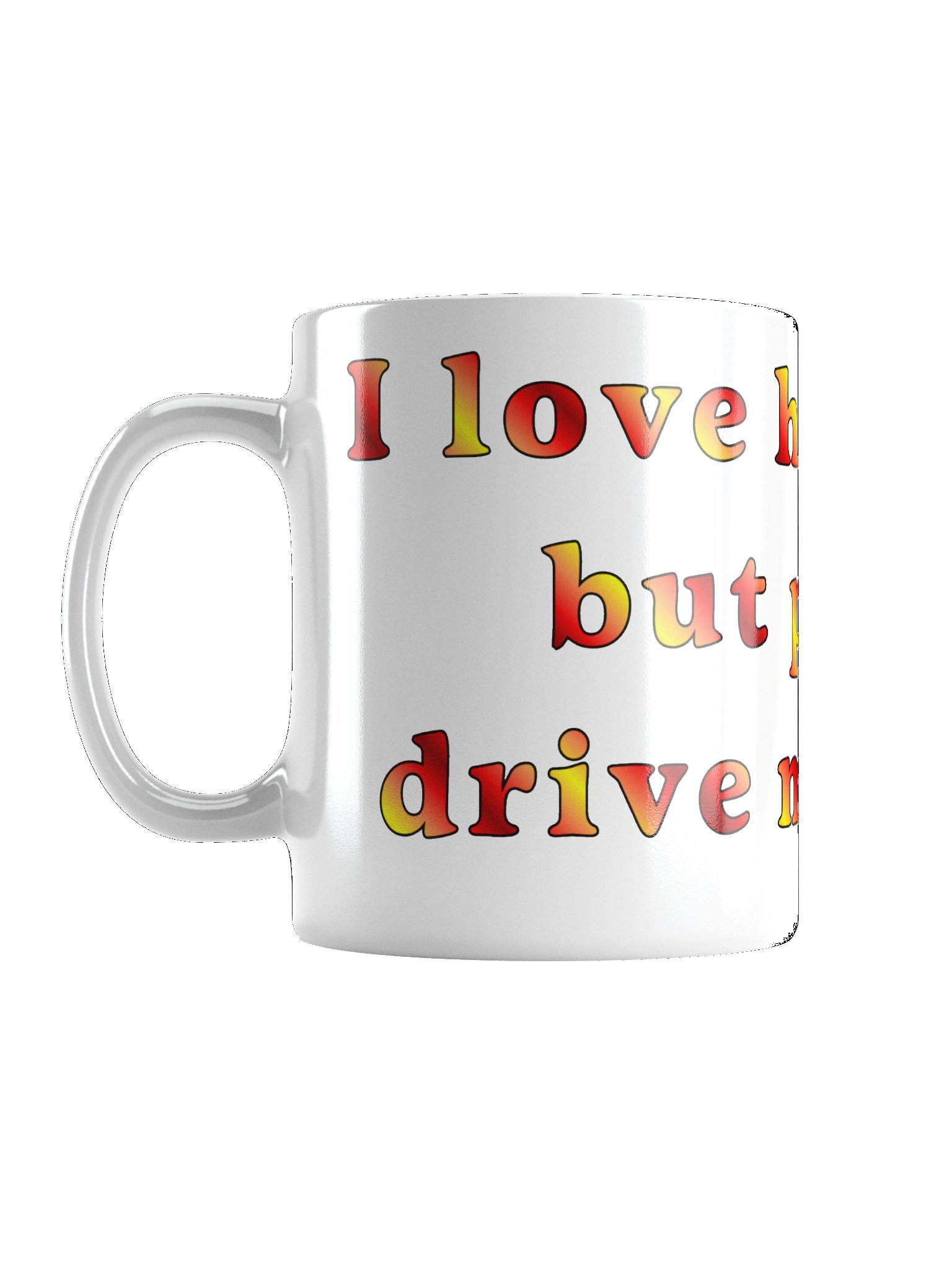 I Luv Humanity White Mug product image (1)
