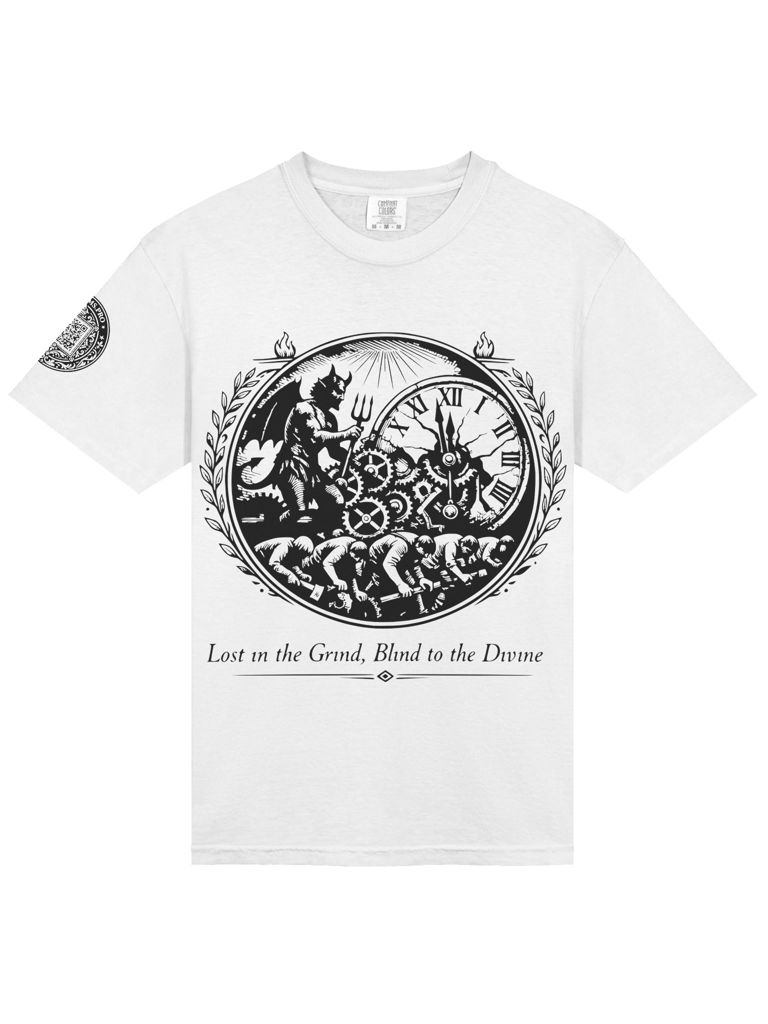 Lost in the Grind (Black on White/Color) product image (83)