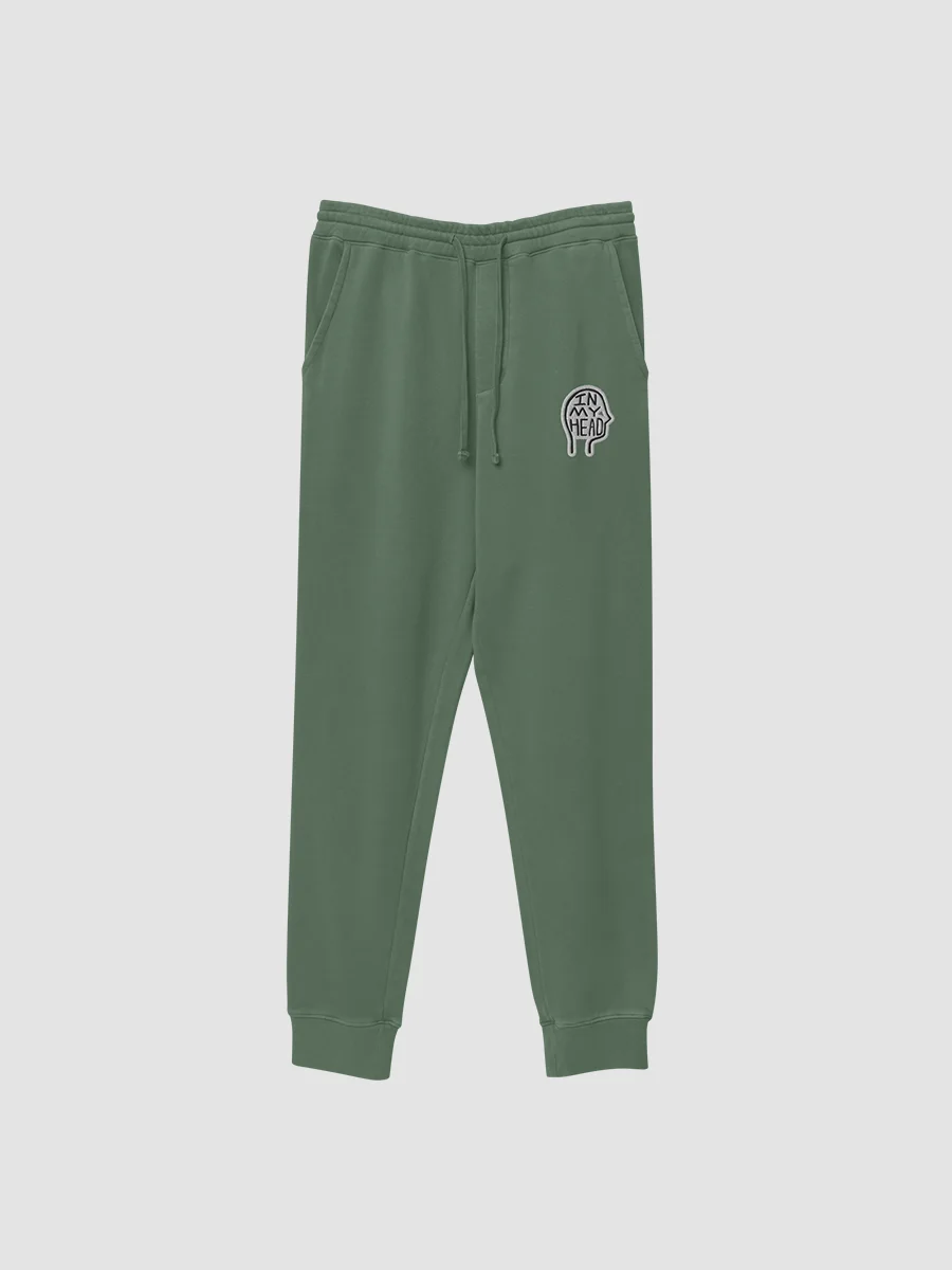 In My Head embroidered pigment sweatpants (bubble design) product image (3)