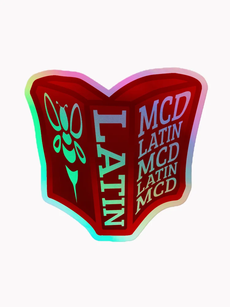 Holographic Latin Sticker product image (1)