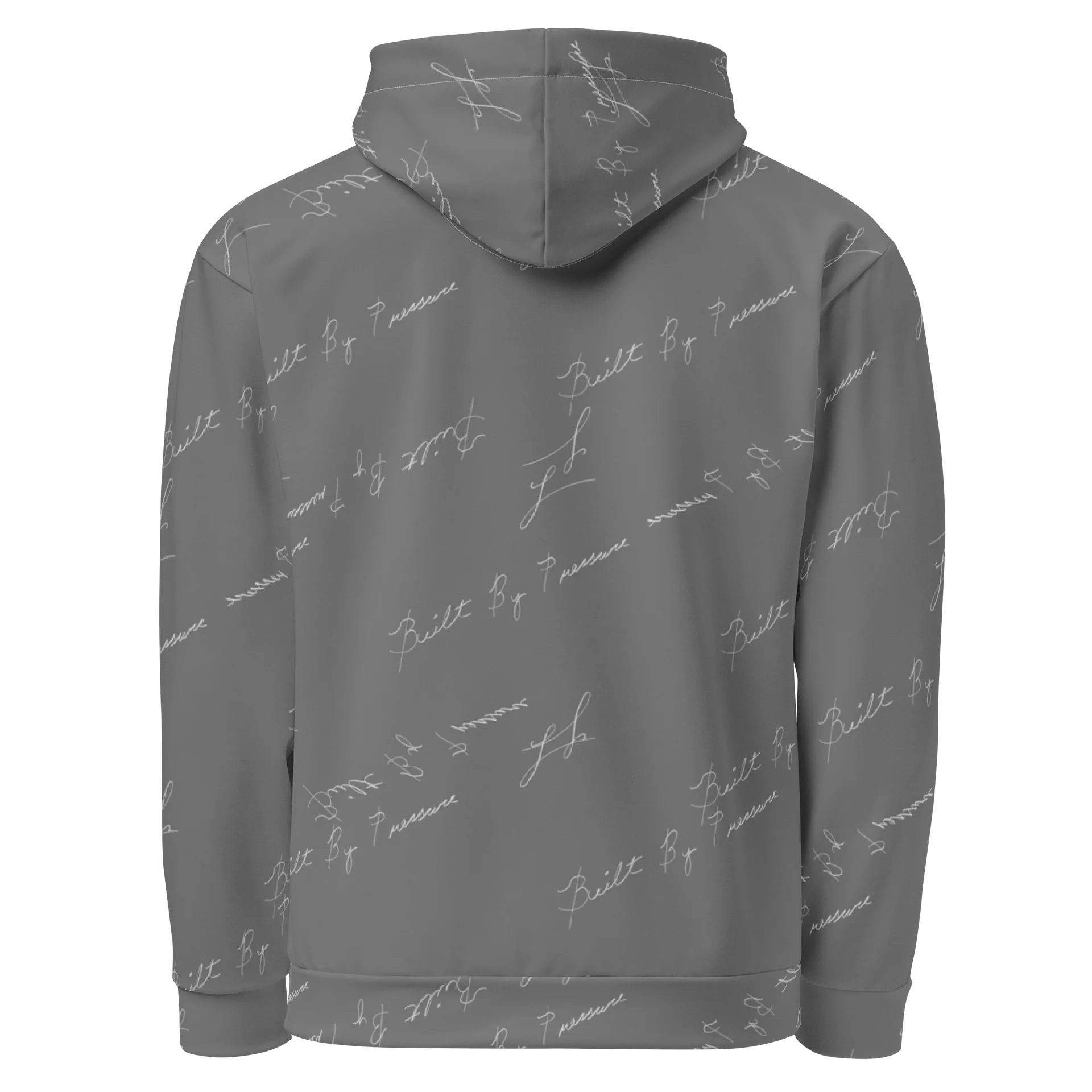 Built By Pressure Gun Metal Grey Hoodie product image (2)