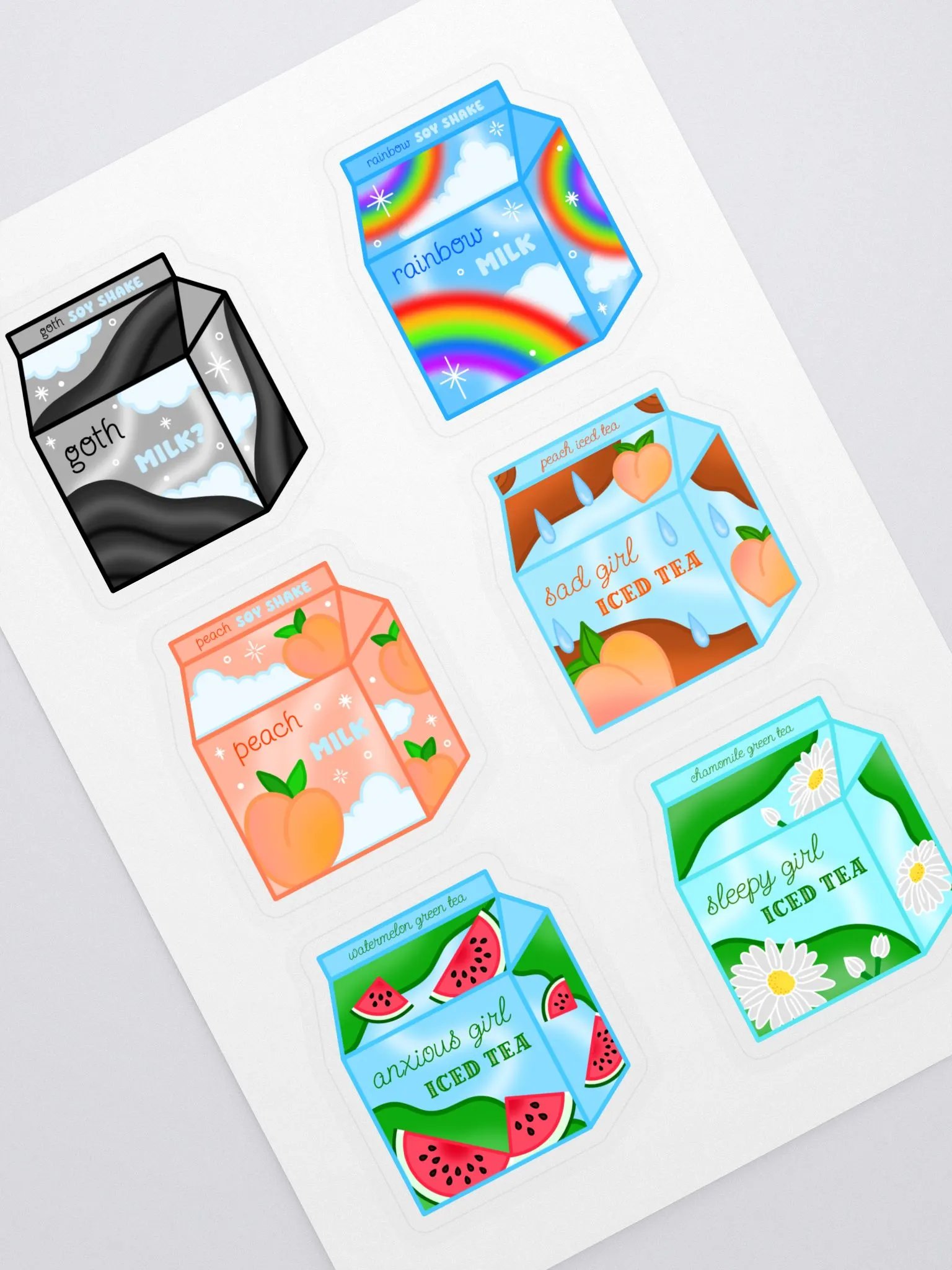 Soy Shakes and Teas Sticker Sheet product image (1)