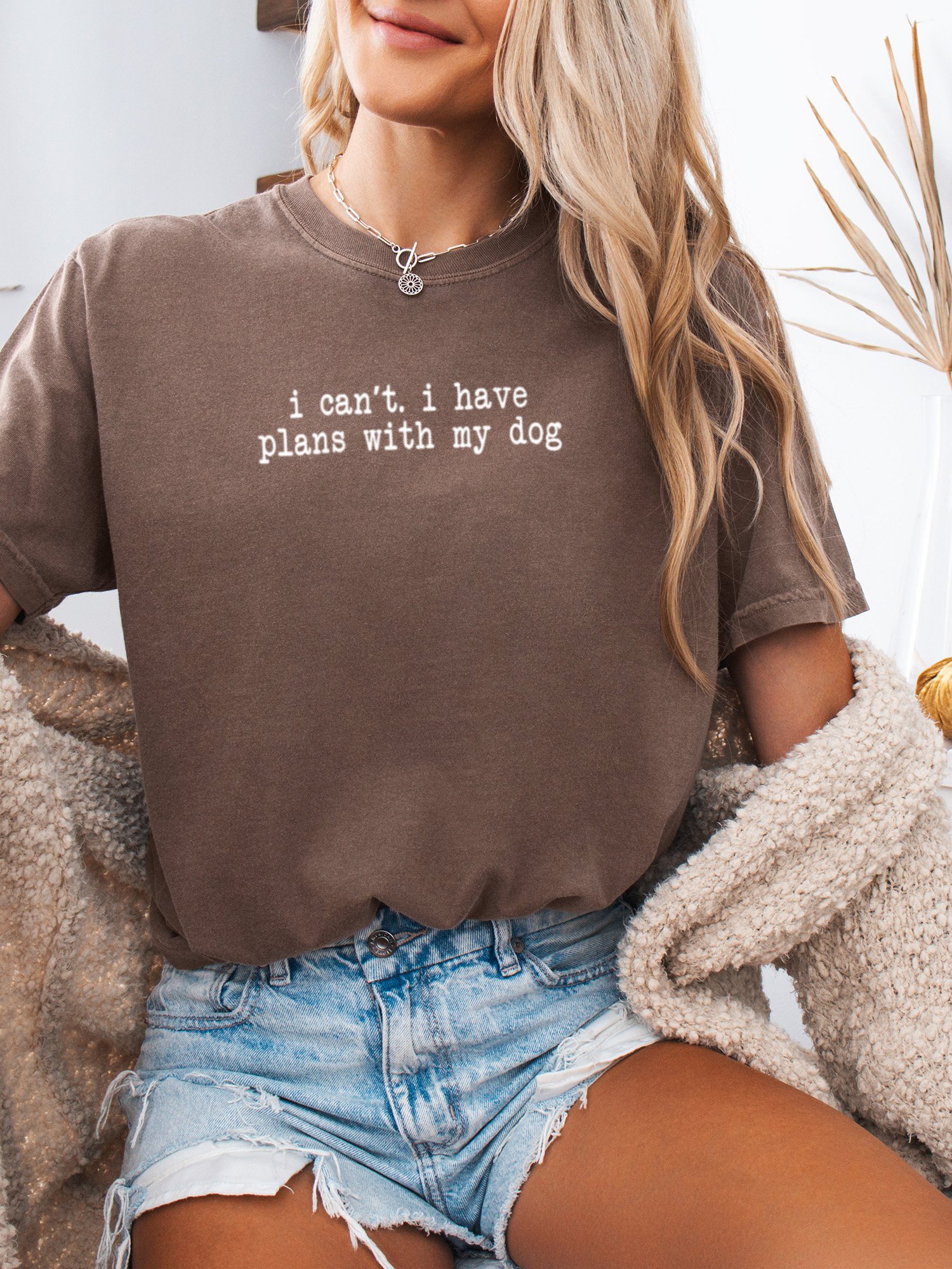 I Can't. I Have Plans With My Dog Tee product image (1)