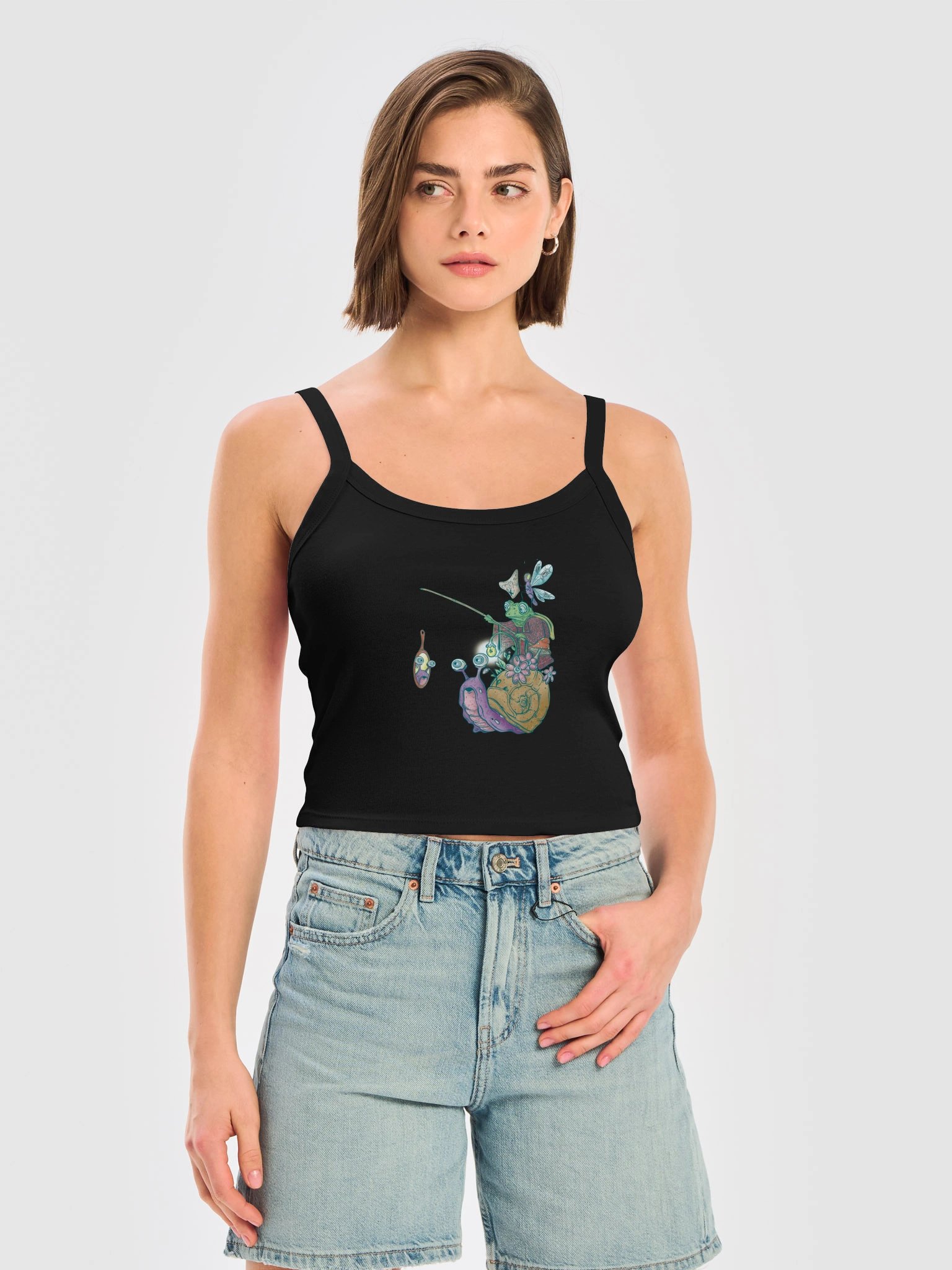 Snail - Bella+Canvas Women's Micro-Rib Tank Top product image (19)