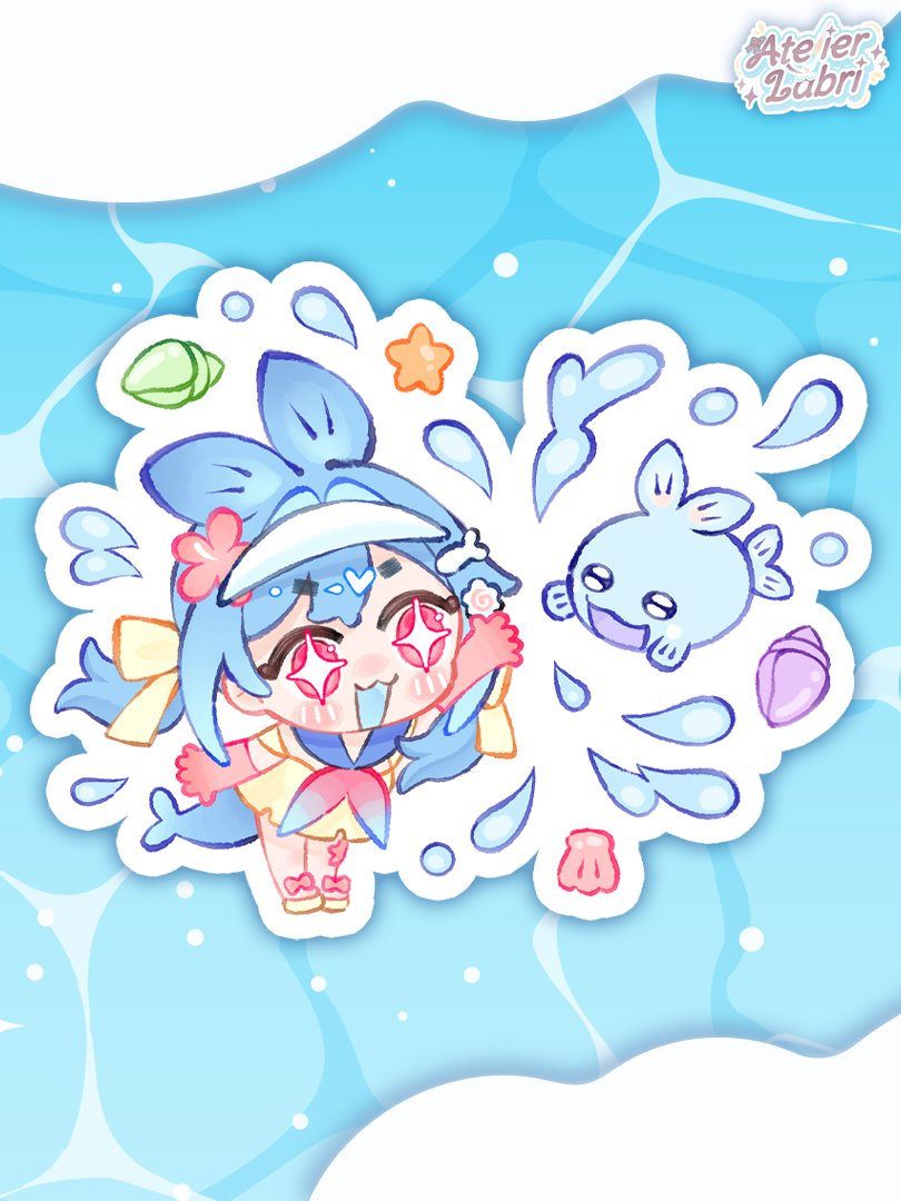 Lazuli Island Adventure Die Cut Sticker B product image (1)