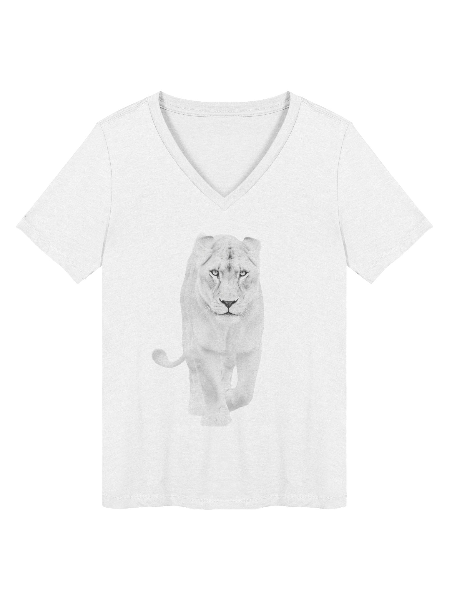 Ethereal Lioness V-Neck Tee product image (1)