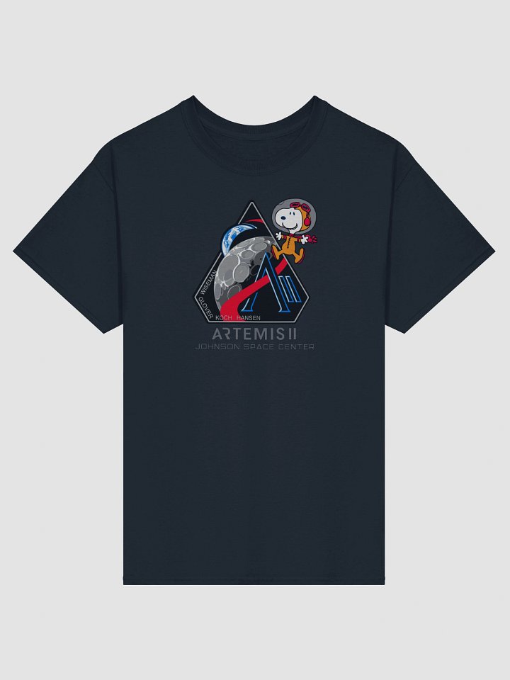 Snoopy Artemis Shirt | NASA Space Mission Moon Flyby Tee product image (1)
