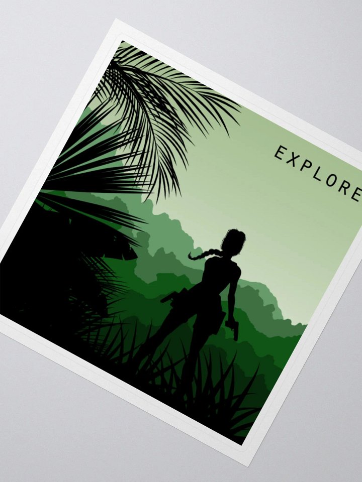 Explorer Jungle Sticker product image (2)