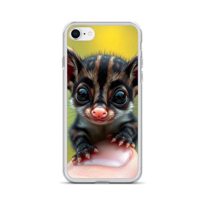 Cute Tiny Napu on a Finger iPhone® Case product image (24)