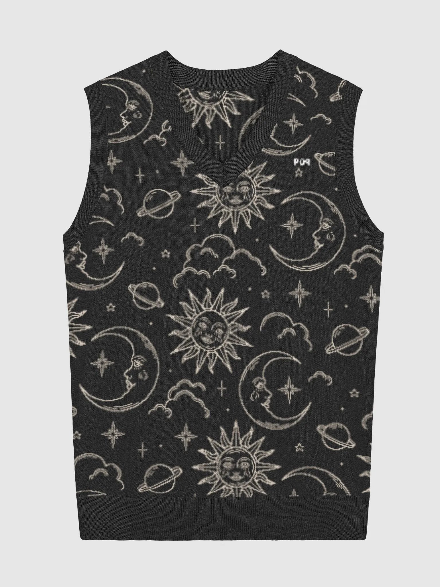 Knitted V-Neck Vest product image (5)