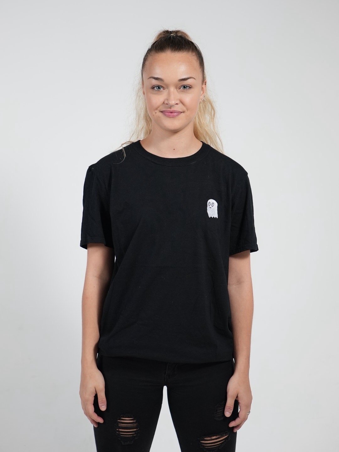 Unisex ghost t-shirt product image (1)