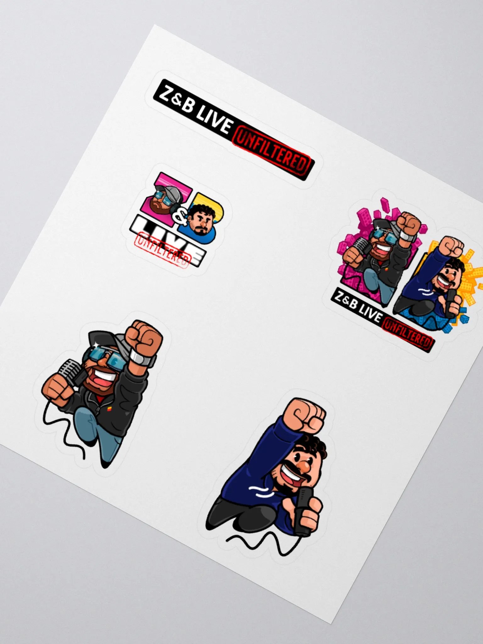 Z & B LIVE - The Stickers product image (5)