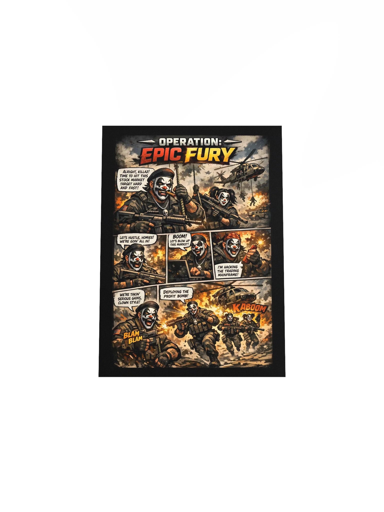 💥 Operation: Epic Fury – 5x7 Matte Poster product image (4)