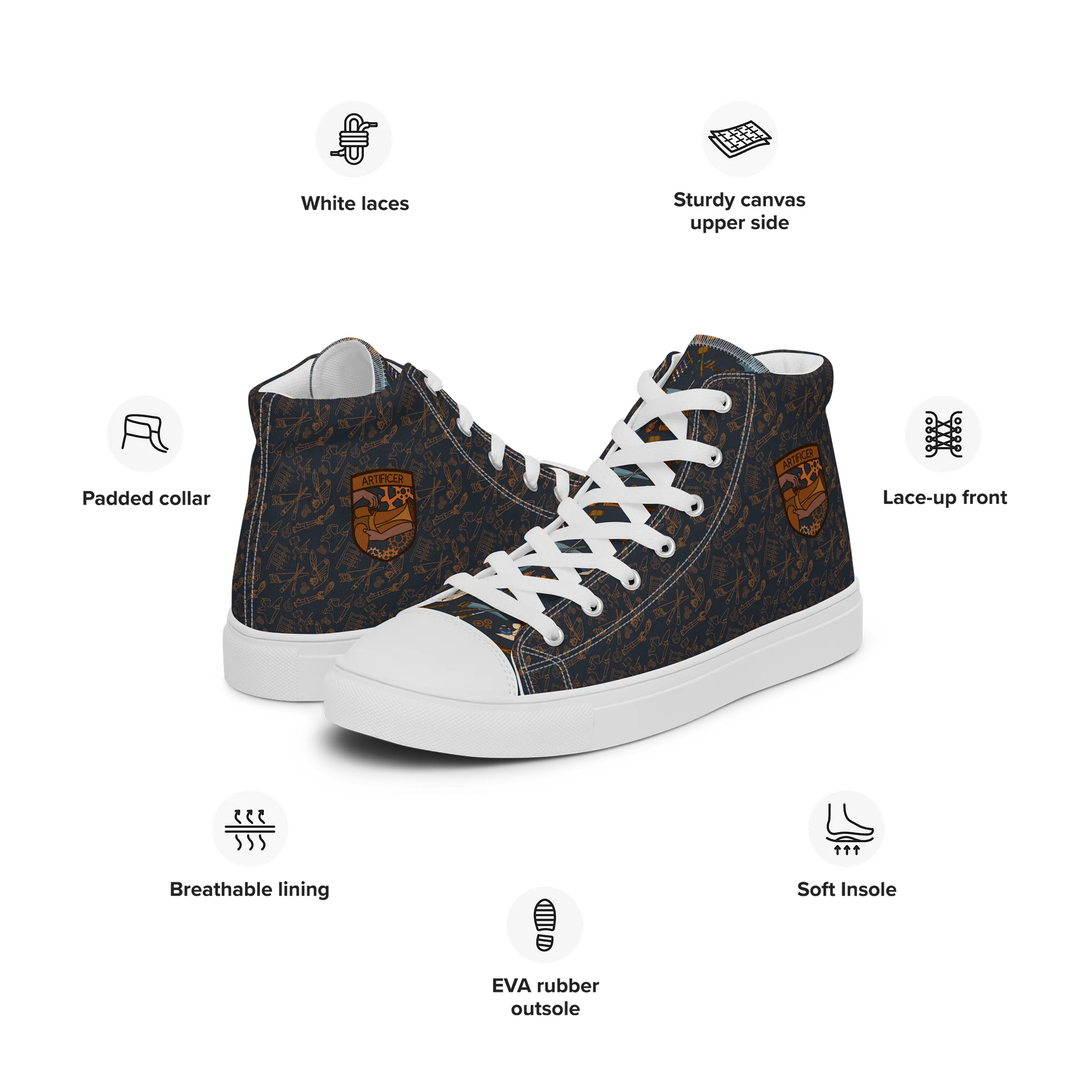 Mens Artificer High Tops product image (2)