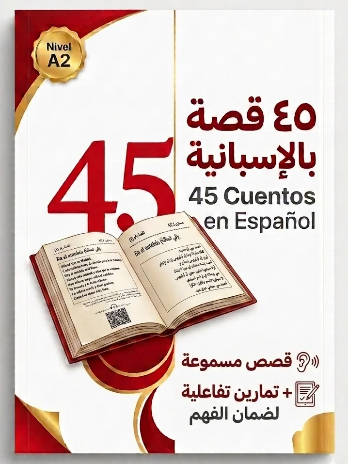 45 Cuentos en Español — A2 | إسباني سهل product image (1)