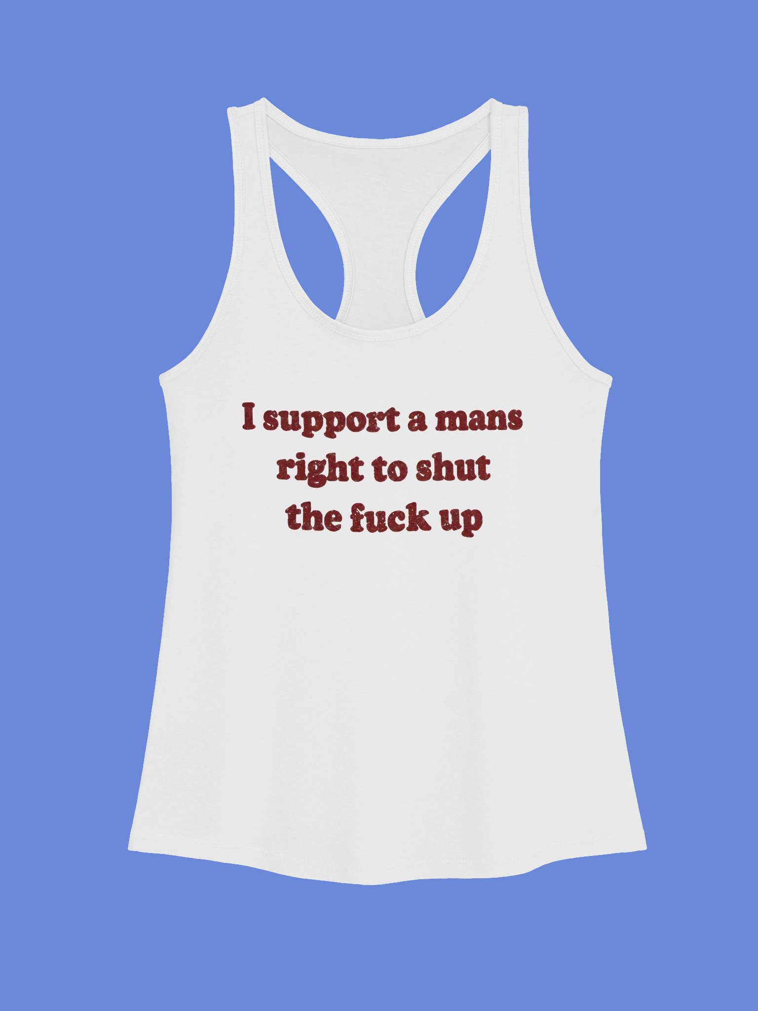 Support A Mans Right To STFU Lili Reinhart Baby Tank product image (3)