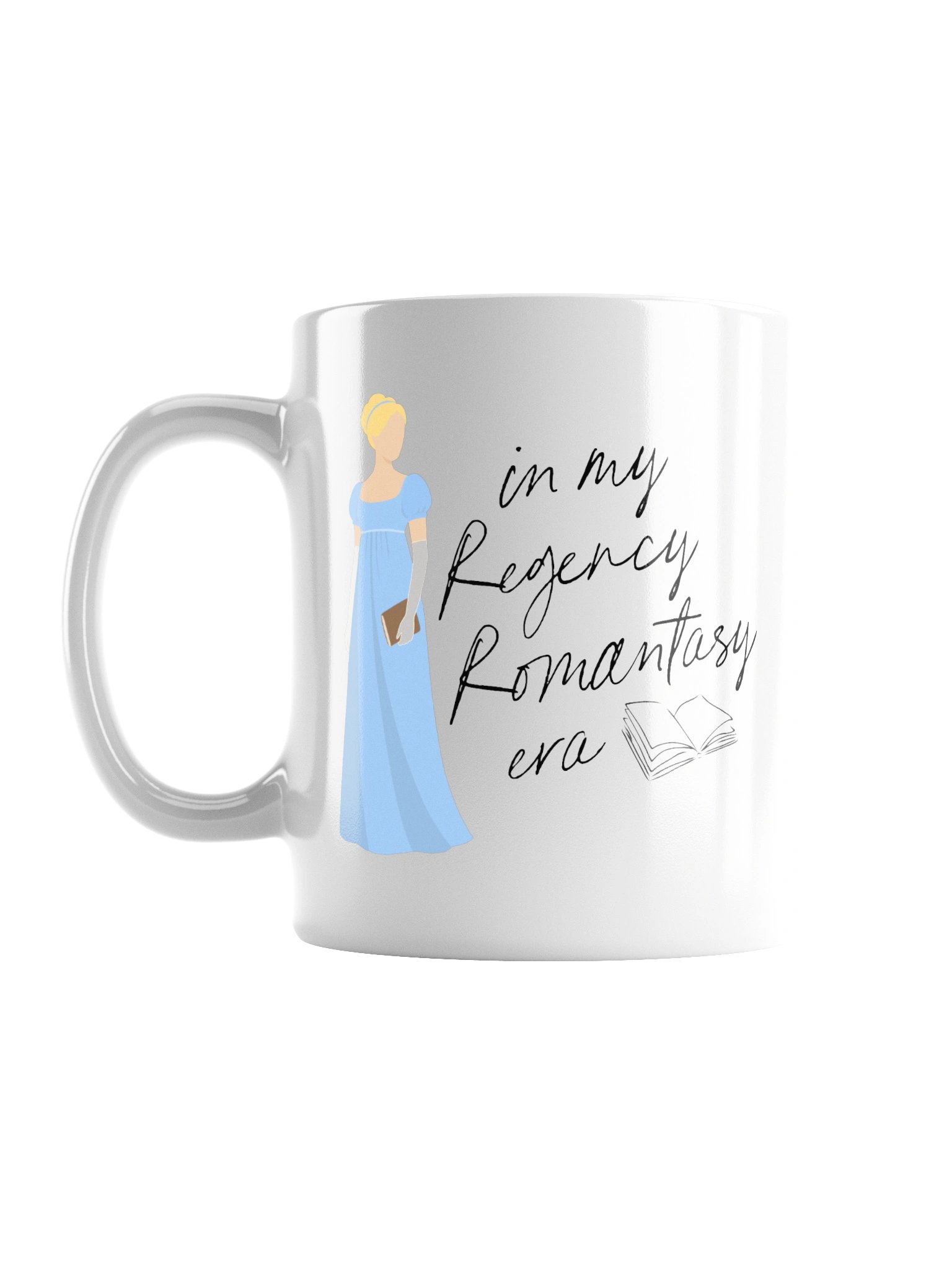 Regency Romantasy Era Mug | BLUE product image (1)