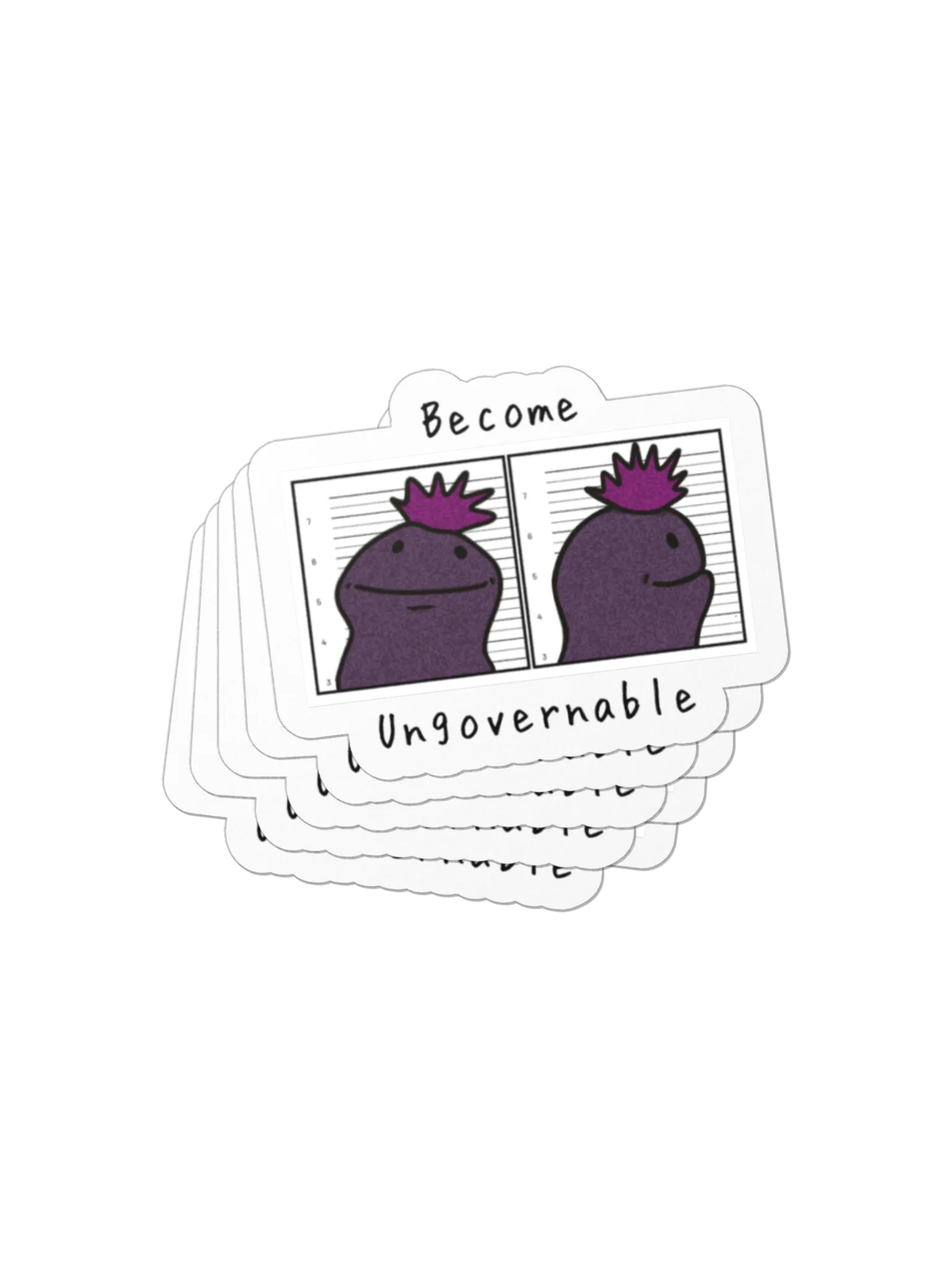 Ungovernable Sticker product image (6)