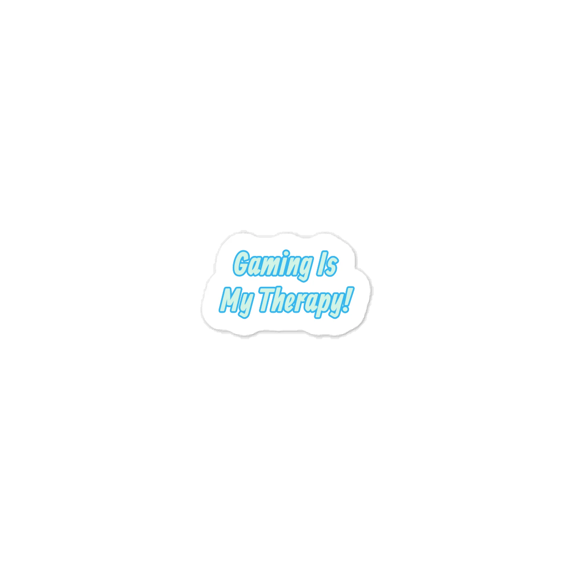 Gaming Is My Therapy! Sticker product image (1)