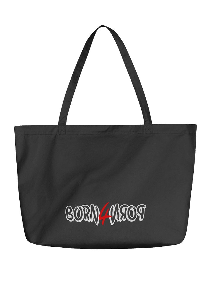 BORN4PORN 2 eco beach bag product image (1)