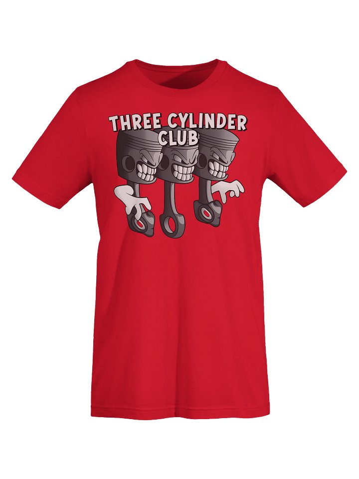 Three Cylinder Club Angry Pistons Tee product image (8)