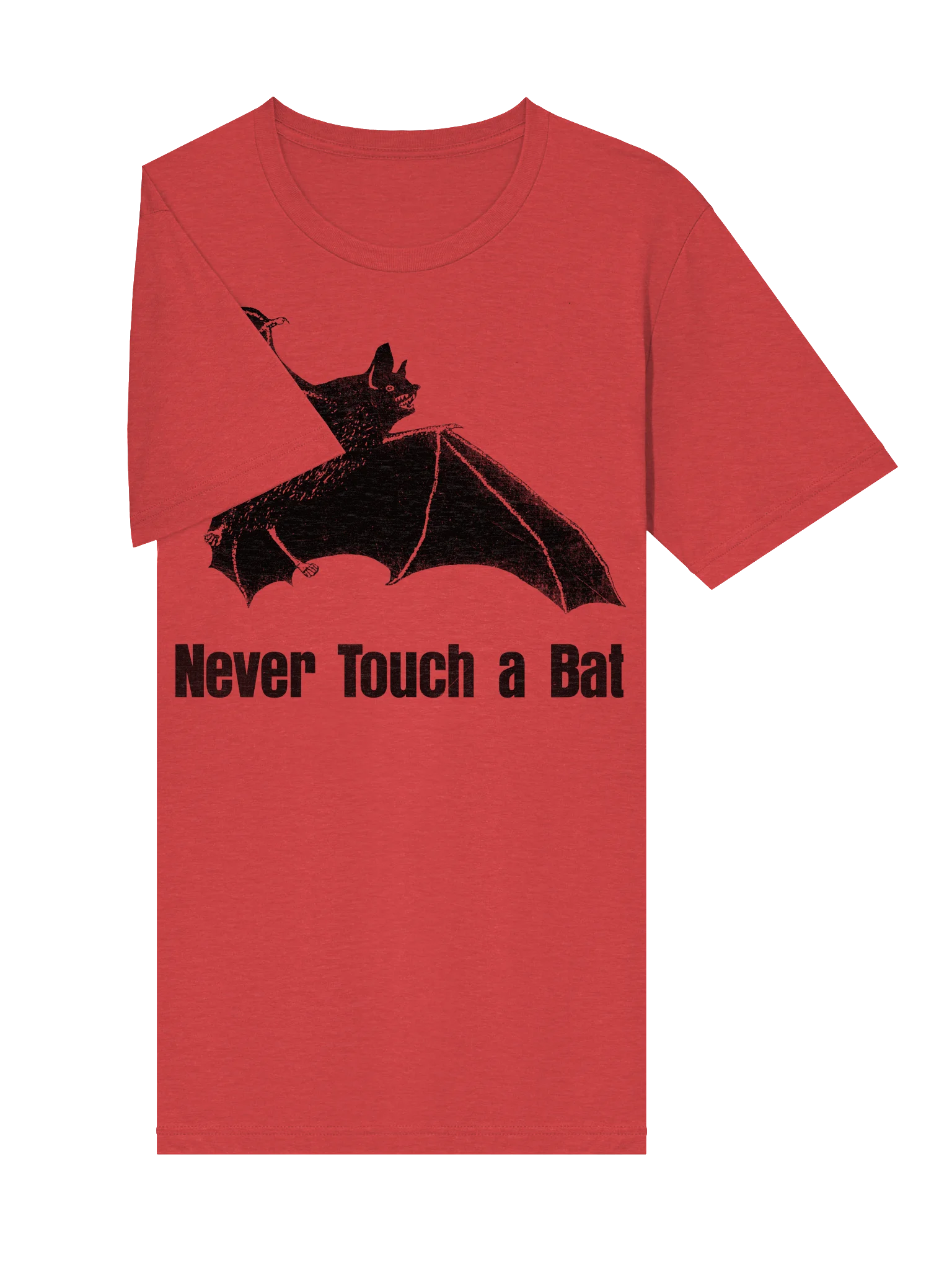 Never Touch a Bat (triblend) product image (5)