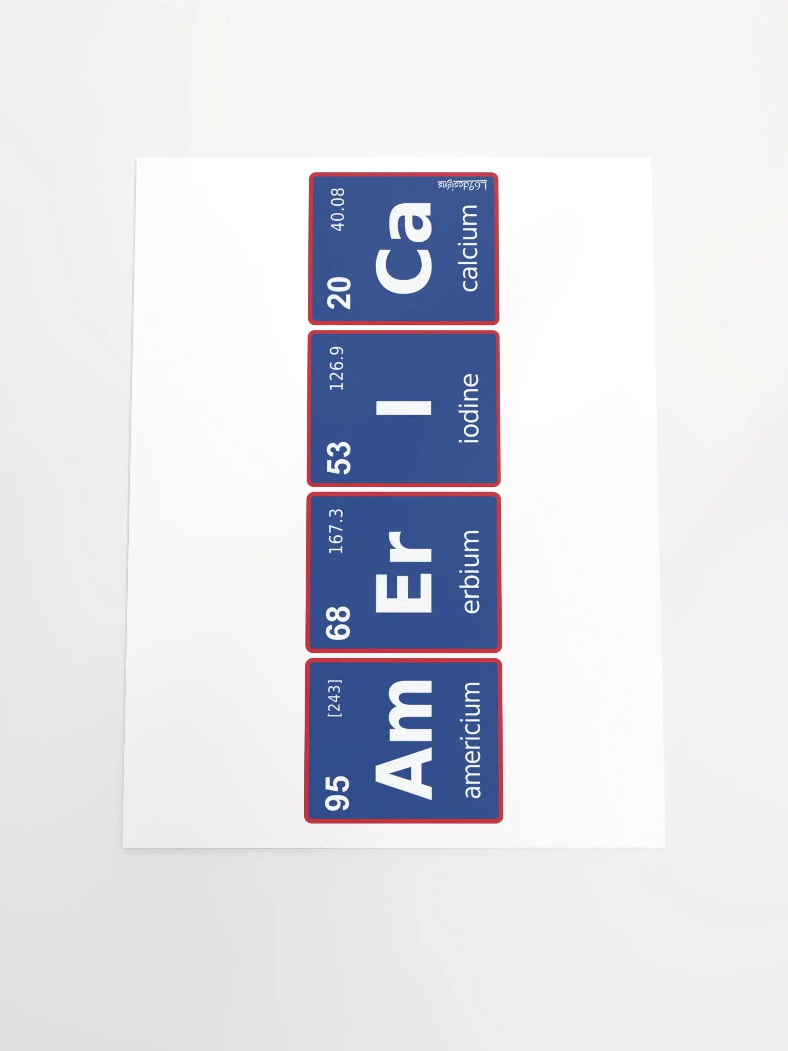 AMERICAN PERIODIC TABLE product image (4)