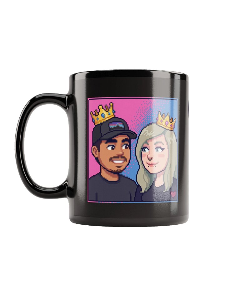 King & Queen Pixel Mug product image (2)