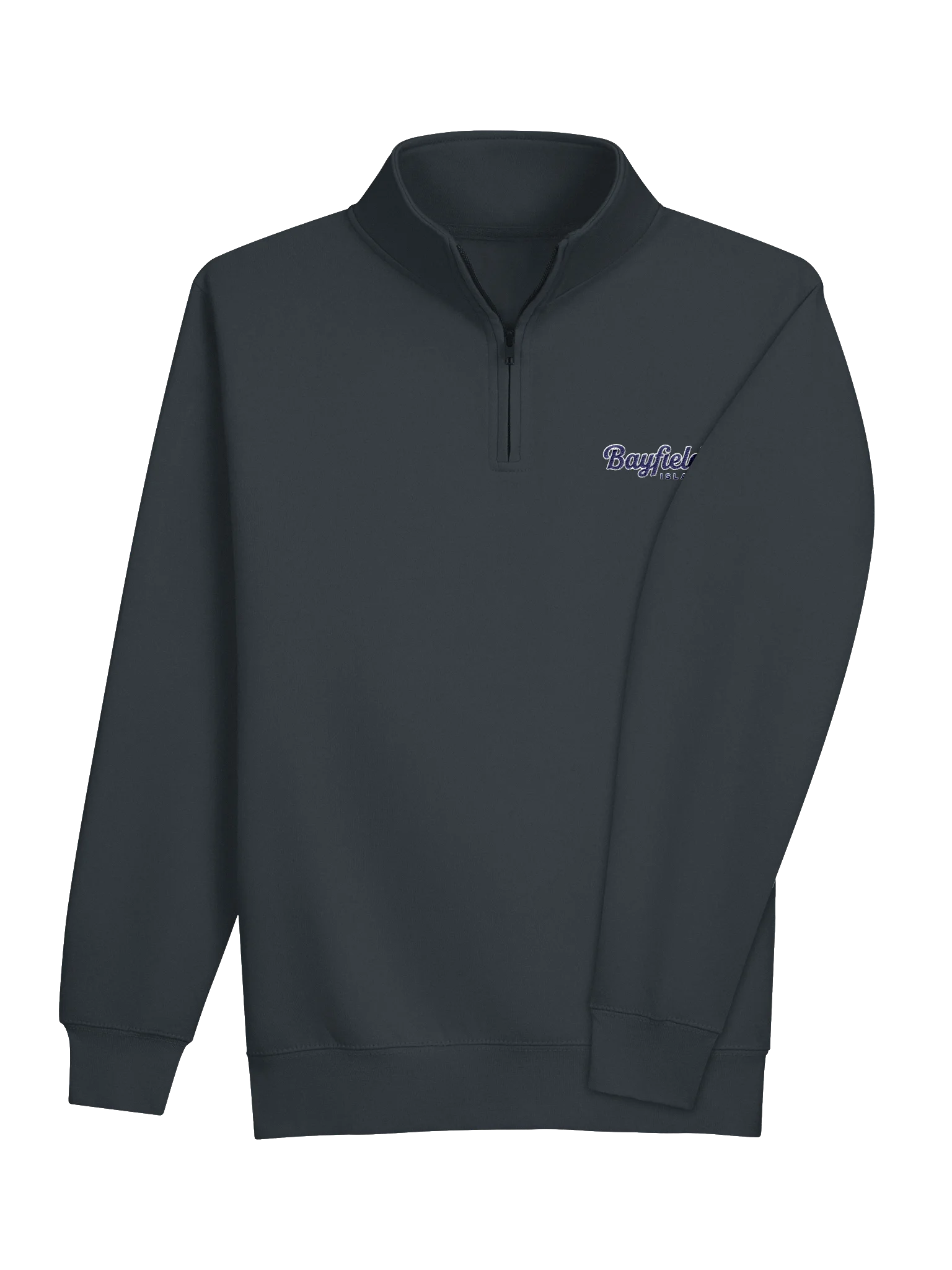 Bayfield Island Quarter-Zip Logo Sweatshirt product image (4)
