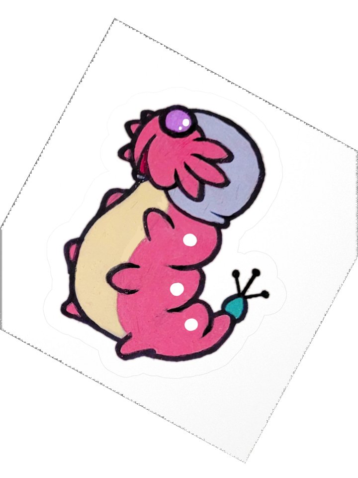 DA WORM sticker product image (2)