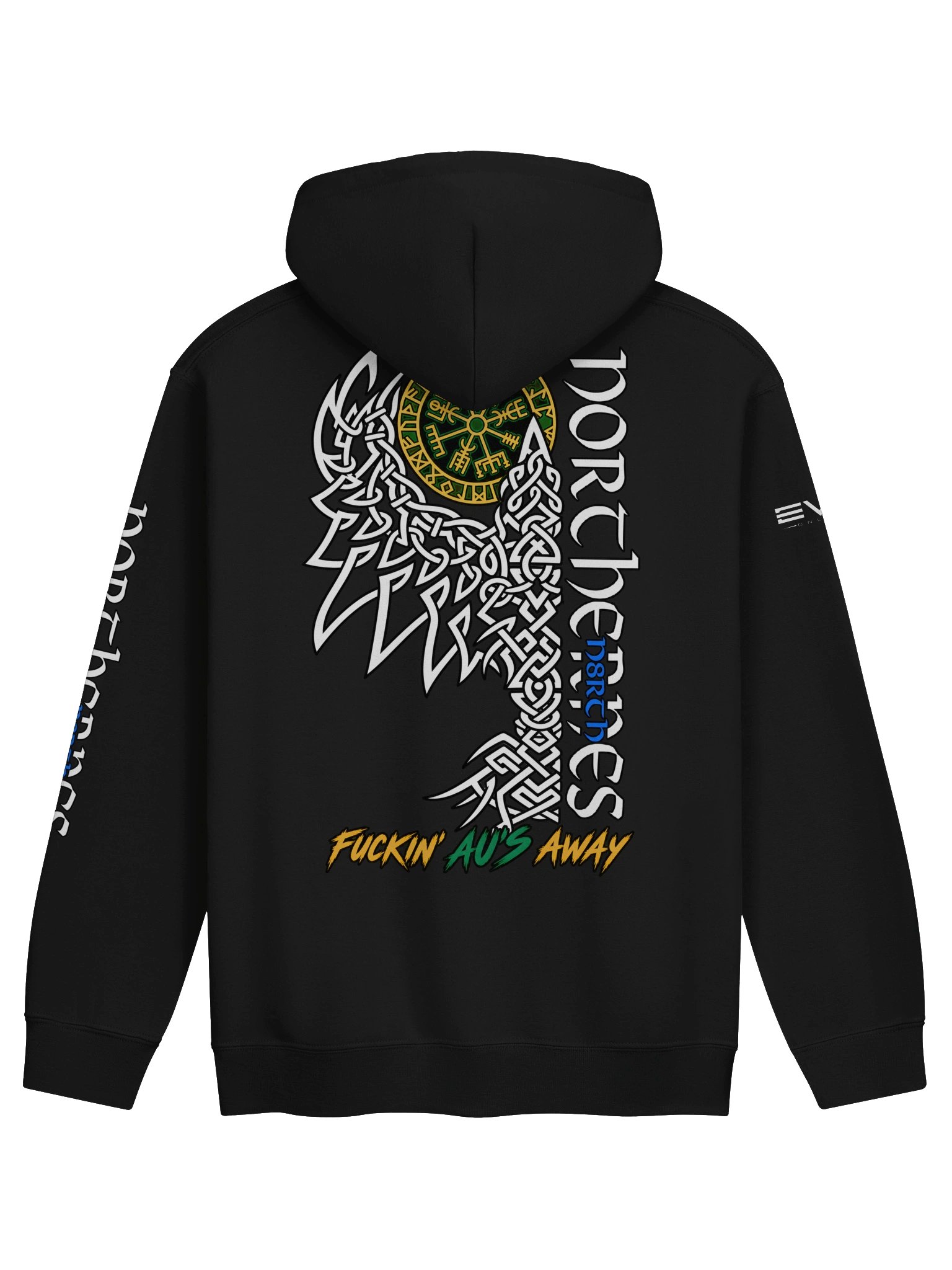 N8RTH Down Under – Fuckin’ AU’s Away Hoodie product image (46)