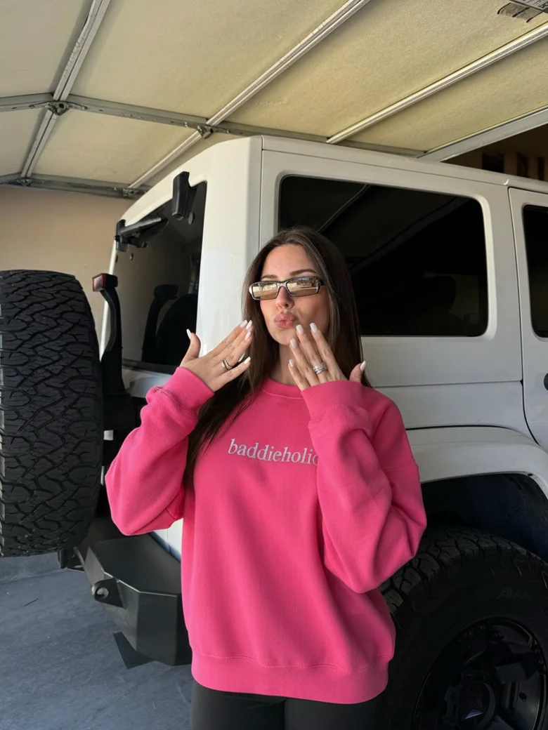 BADDIEHOLIC™ Crewneck (embroidered) product image (2)