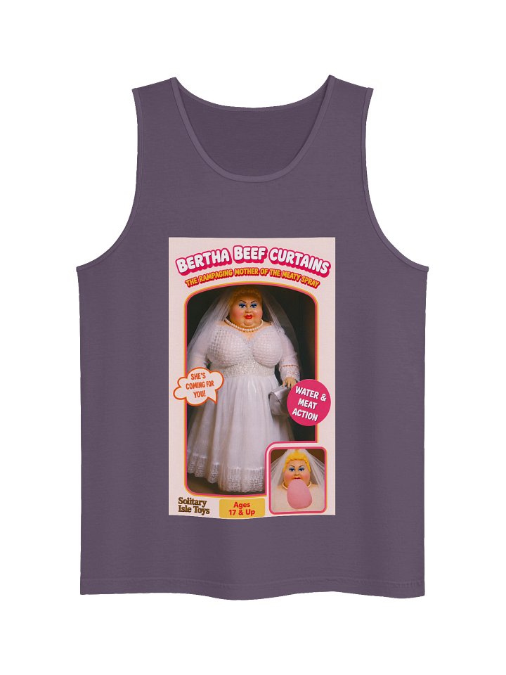 666 Toys | Bertha Beef Curtains | Comfort Colors Unisex Garment-Dyed Tank Top product image (1)