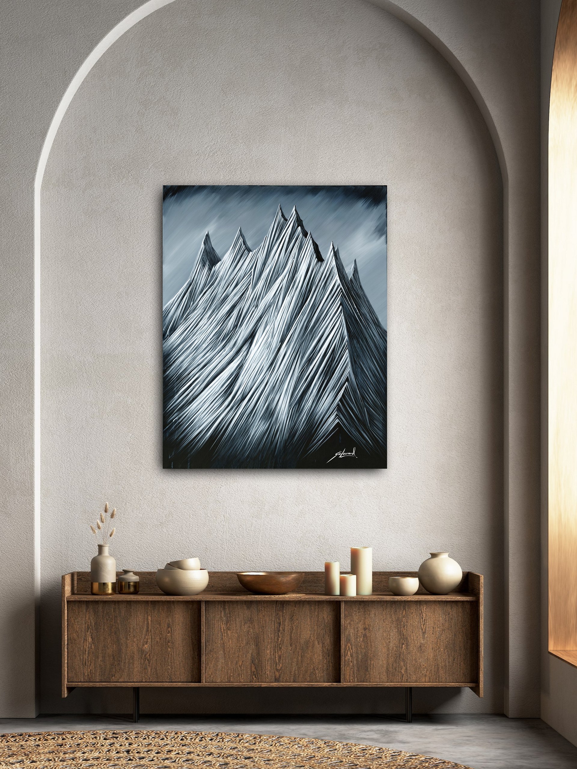 Silent Spires - Original Painting product image (2)