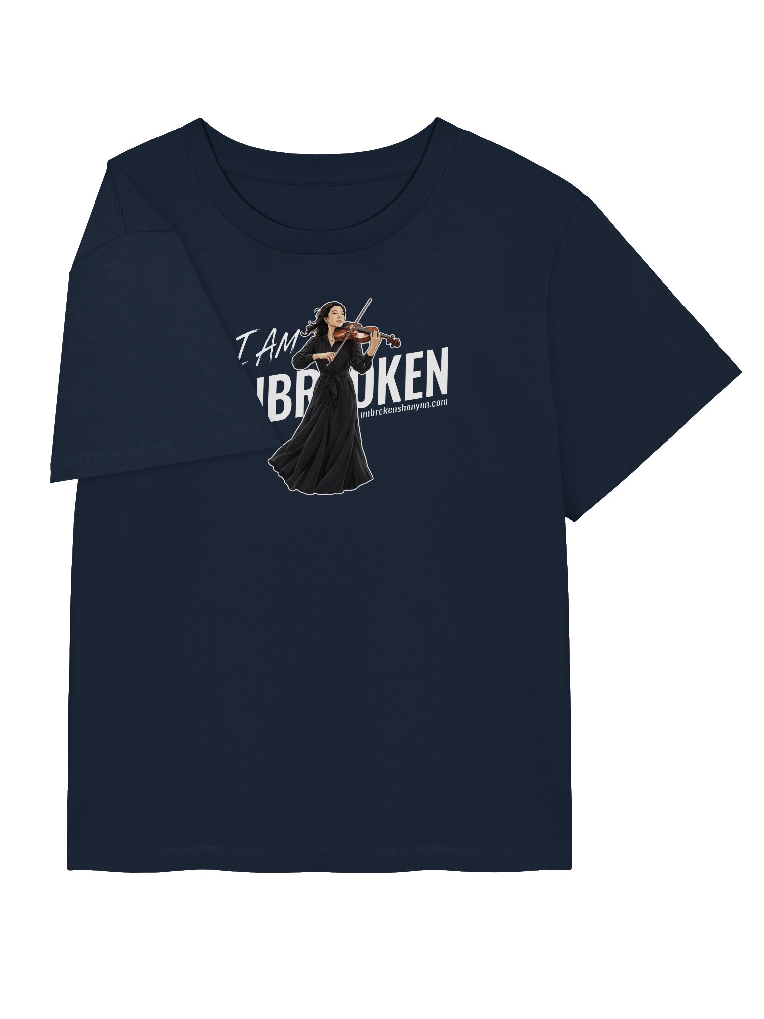 Women's Classic Cut Tshirt - Musician (Navy) product image (3)