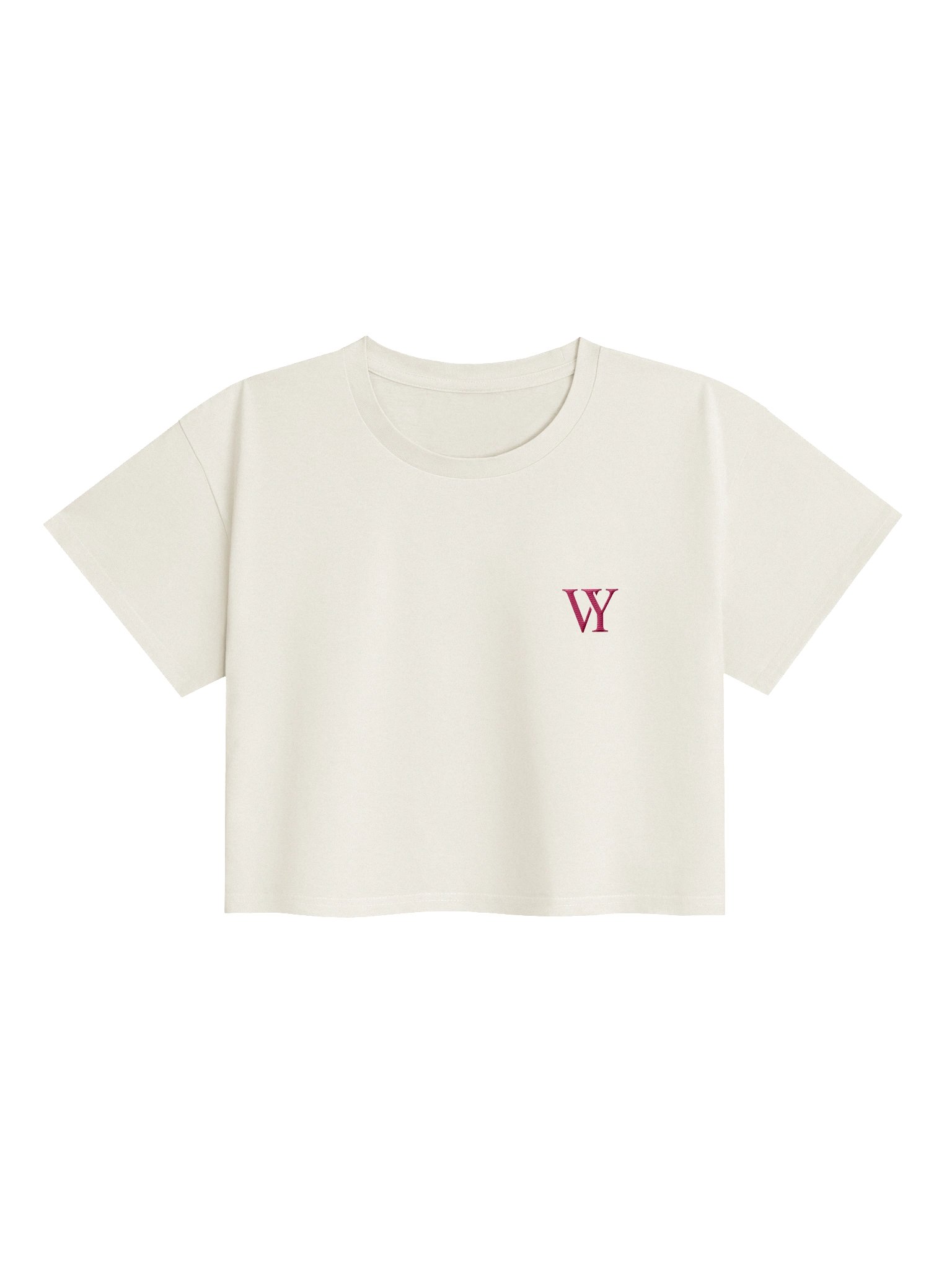 FLAMINGO VY Minimal Crop Tee product image (1)