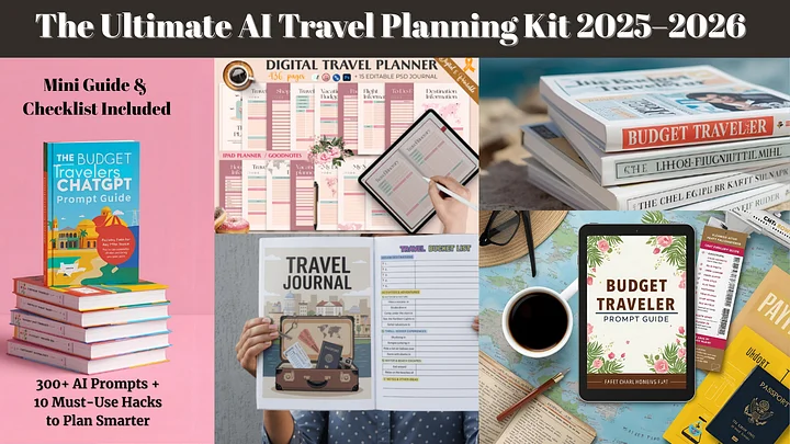 The Ultimate AI Travel Planning Kit 2025-2026 product image (1)