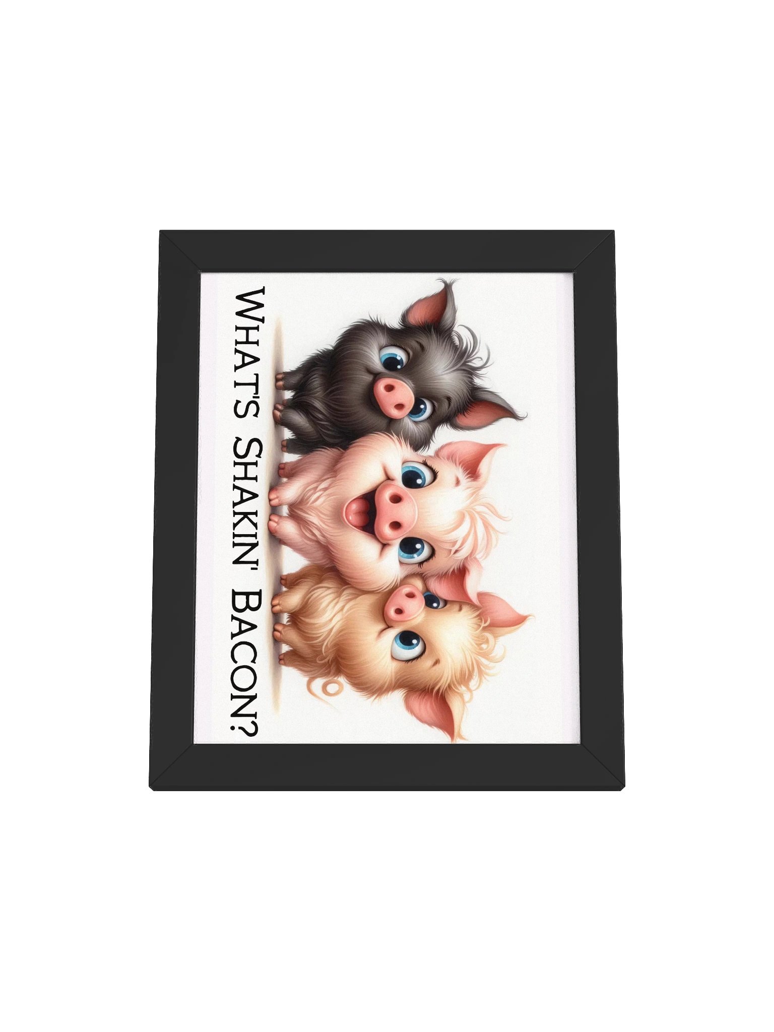 Vibrant Ayous Wood Framed Matte Poster product image (6)