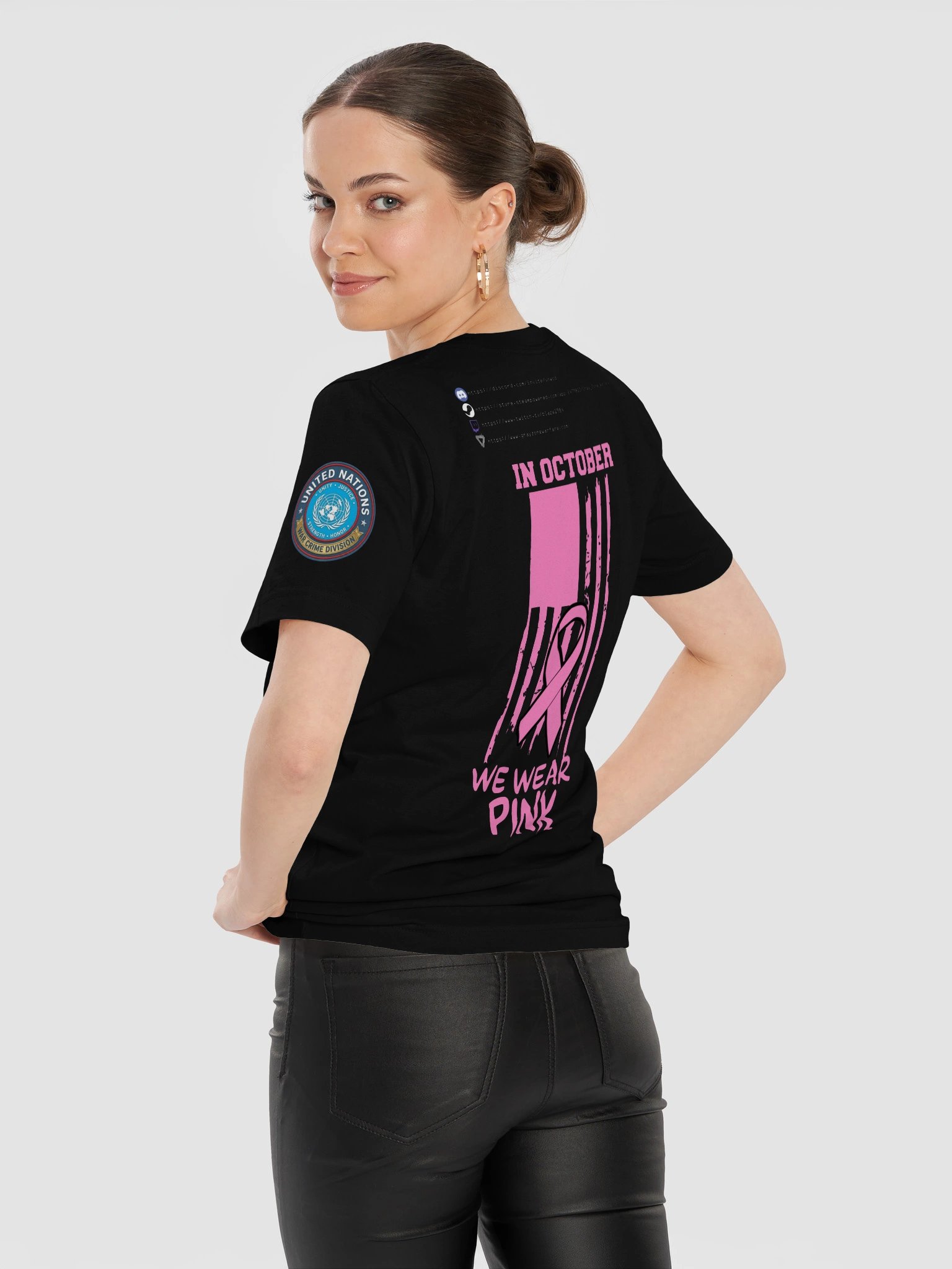 United Nations War Crime Division - Breast Cancer Awareness (Type 11) product image (12)