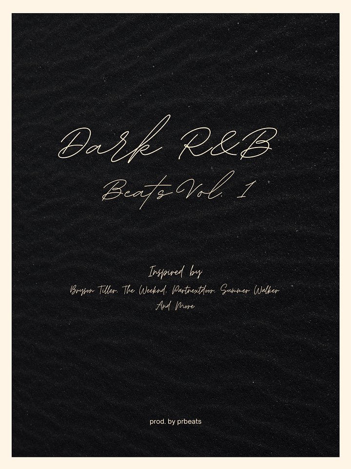 Dark R&B Beats Vol. 1 - 20 Beats Pack | Premium R&B Instrumentals for Artists - Unlimited License product image (1)