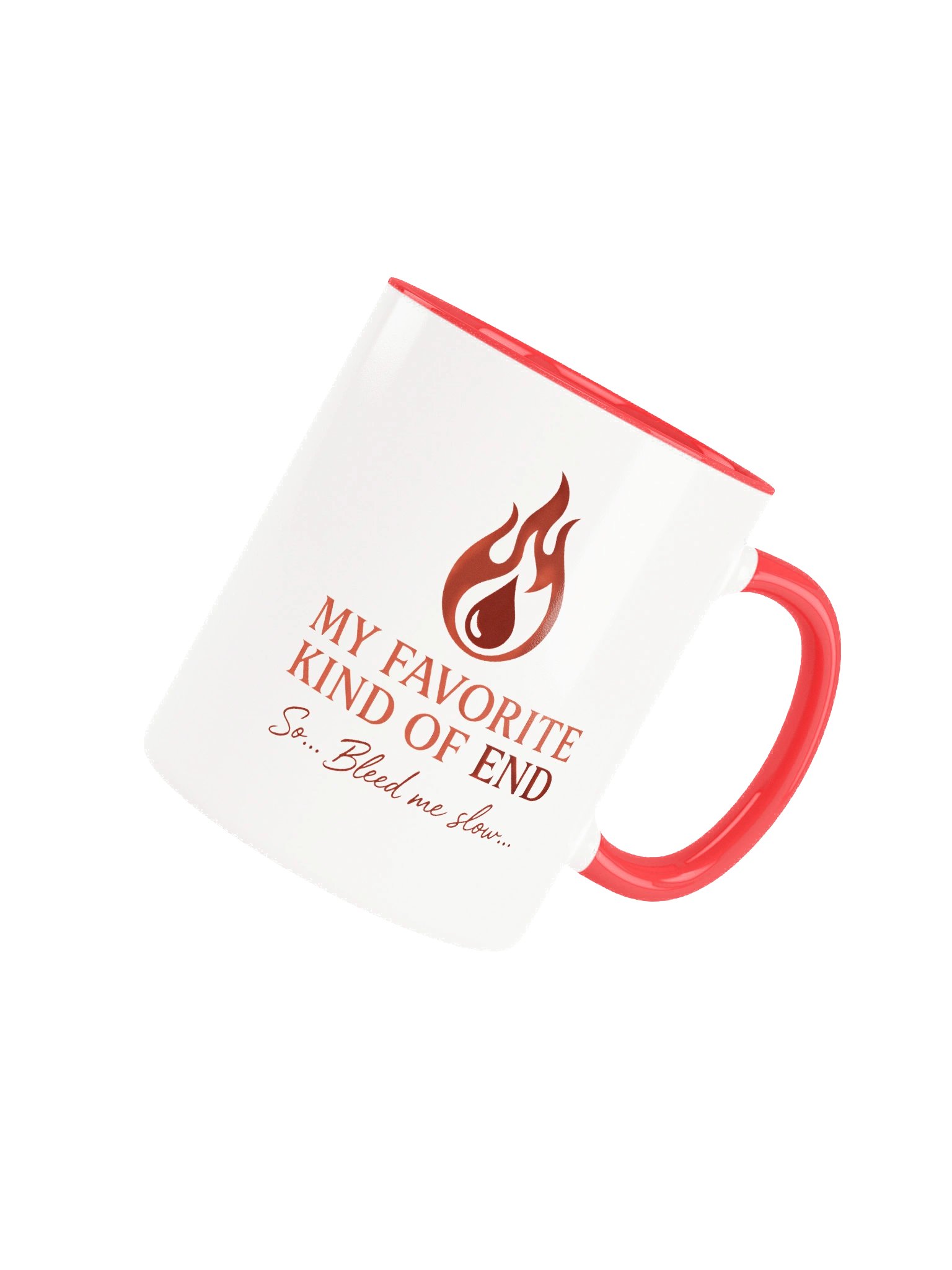 BLEED ME SLOW - White Mug product image (13)