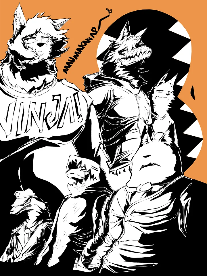 POSTERS | MMA FAN-ART #1 (B&W EDITION) Paper product image (1)