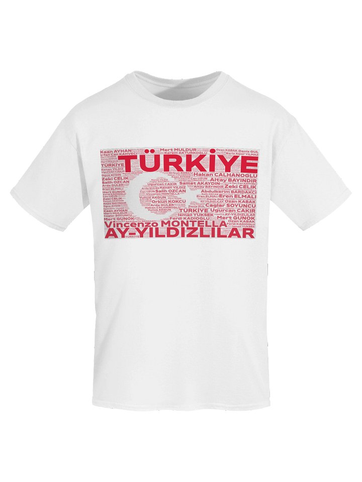 Rep the Squad Soccer T Shirt - Turkiye 2026 (Unisex) product image (1)